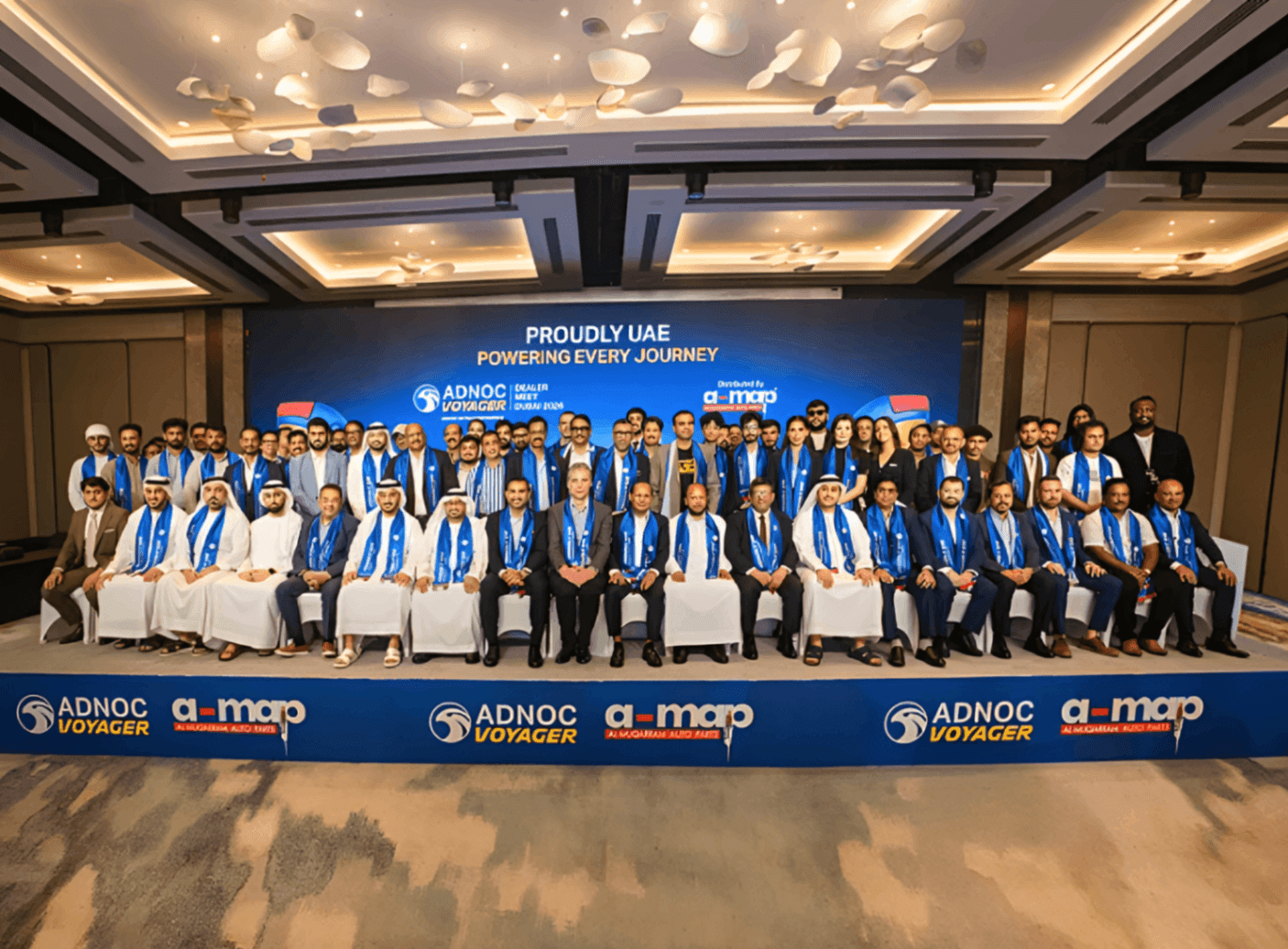A-MAP Unveils Voyager Gold with Advanced Heat Protection at ADNOC Dealer Meet 2026